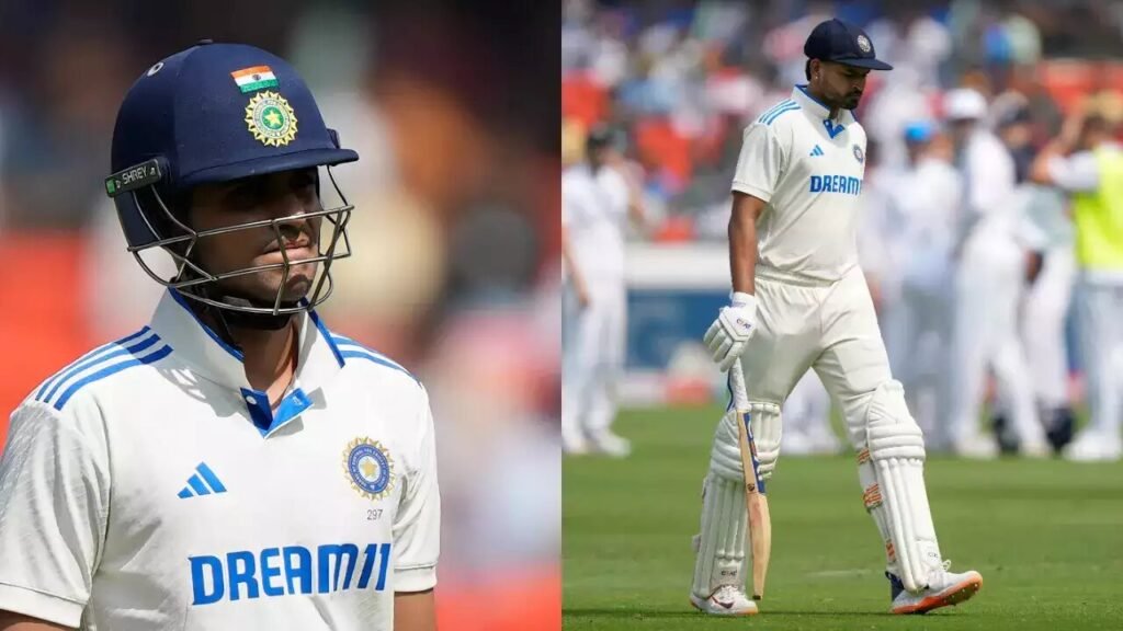 ENG VS IND 2ND TEST- गिल औरअय्यर की फॉर्म बनी हुई है भारत के लिए चिंता का विषय, हो दोनों में से कोई एक होगा अगले टेस्ट में बाहर ?