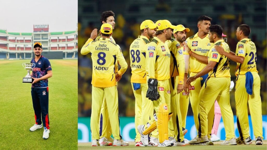 IPL 2024: चेन्नई सुपर किंग्स में चमकेगा नया सितारा, पहली बाल पर छक्के से की शुरुआत, जड़ता है लम्बे लम्बे छक्के