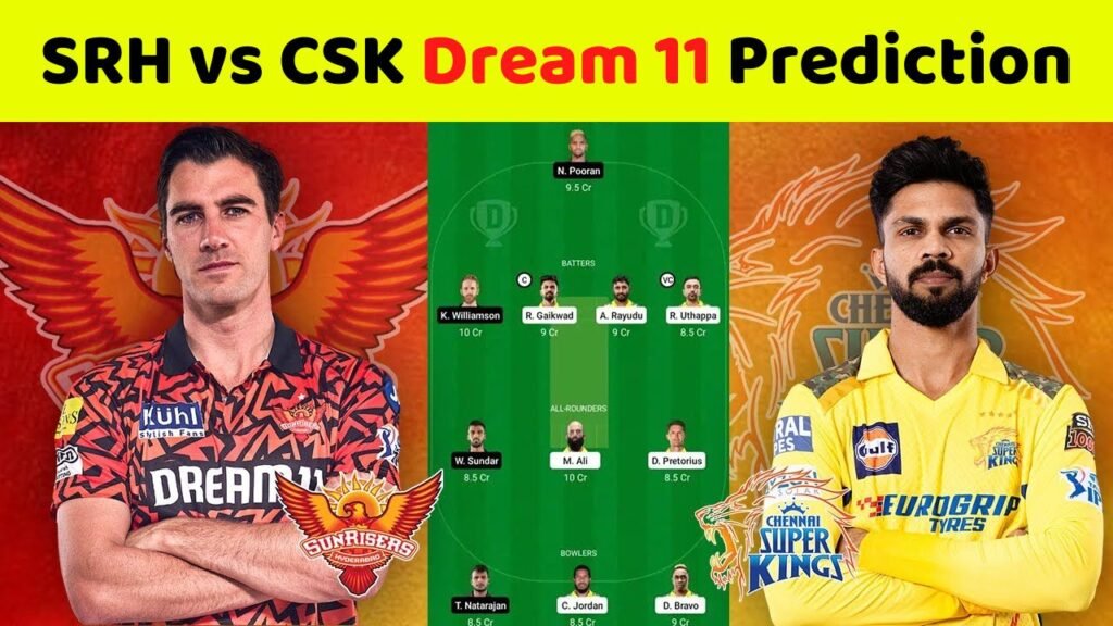 SRH vs CSK Dream 11 Prediction: यह 11 खिलाड़ी बना सकते है 4 करोड़ का मालिक, धांसू परफॉरमेंस दे रहे खिलाड़ी